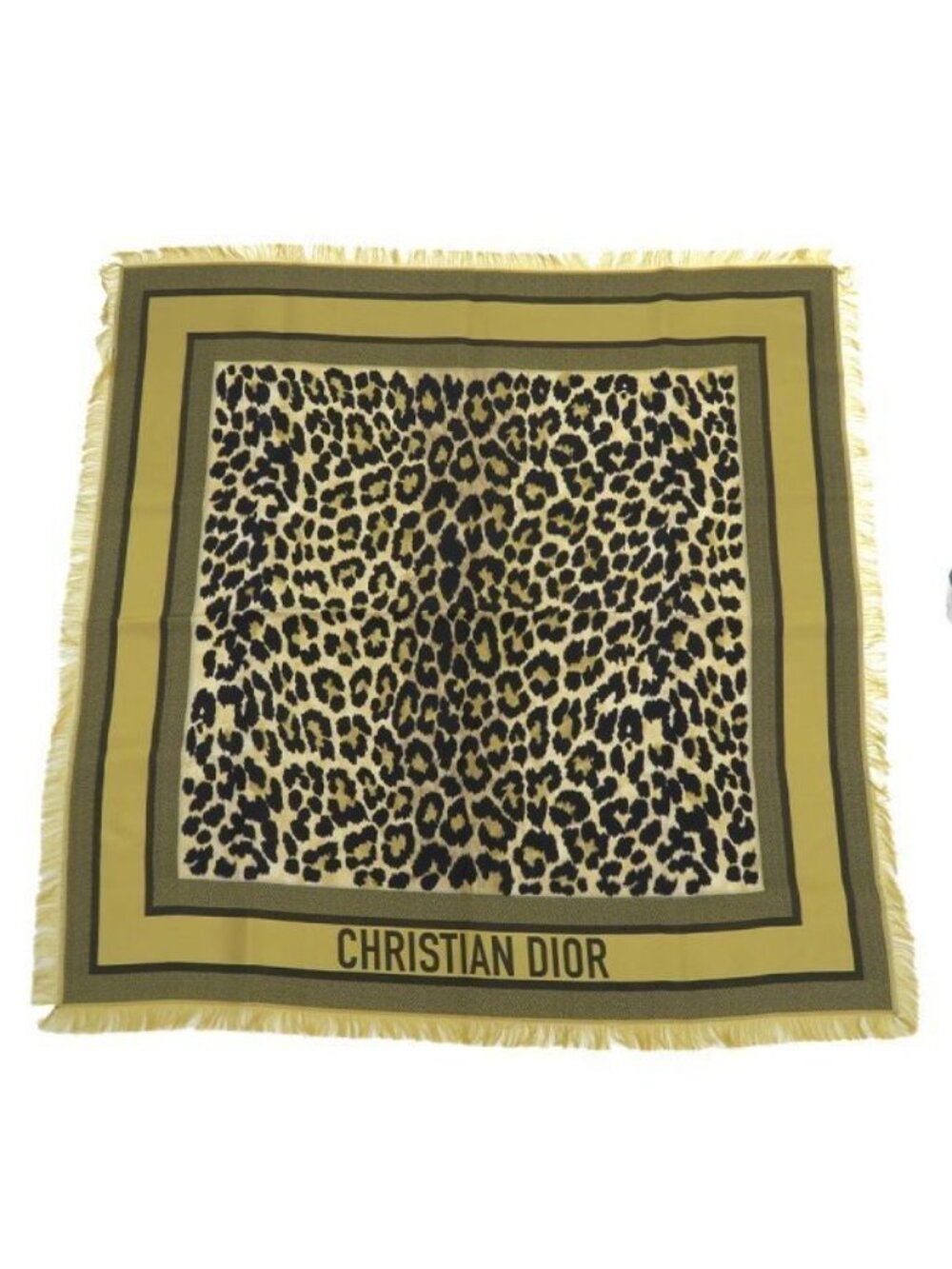Dior Leopard Scarf Multicolor - Picture 1 of 6